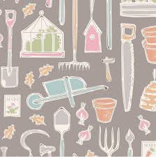 TILDA TINY FARM FARM TOOLS GREY #110015