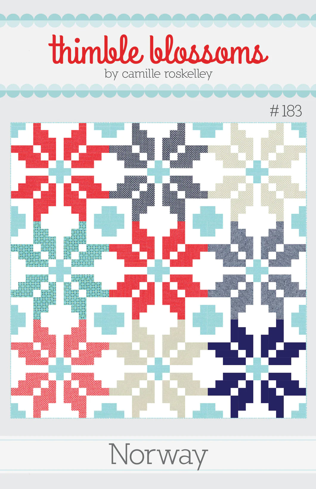 Norway Quilt Pattern by Thimble Blossoms