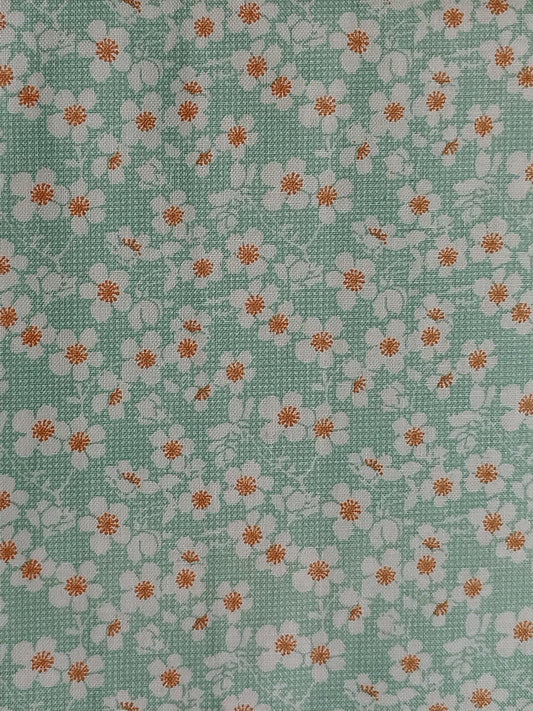 TILDA CHERRY BLOSSOM TEAL #481304-110