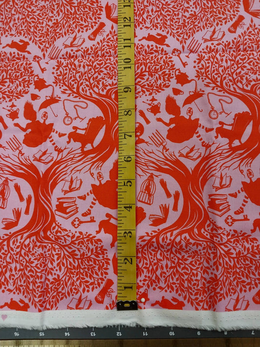 Down the Rabbit Hole Pink-Orange  #166