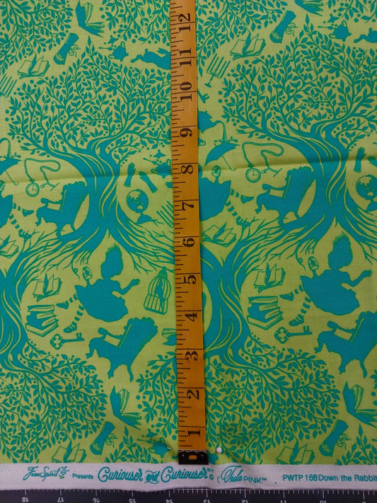 Down the Rabbit Hole Lime-Aqua #166