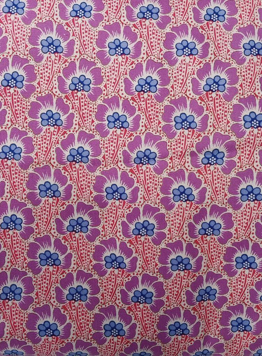 TILDA COTTON BEACH OCEAN FLOWER CORAL #100325