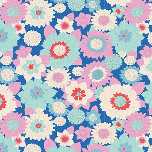Tilda Lemontree Boogie Flower Blue
